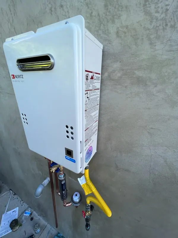 Tankless water heater installation for Croom Acres homes